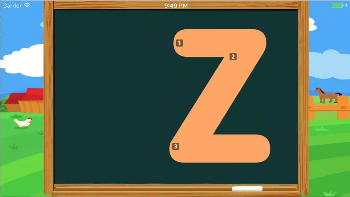 ABC Vegetables Phonics Write English Alphabets سکرین شاٹس