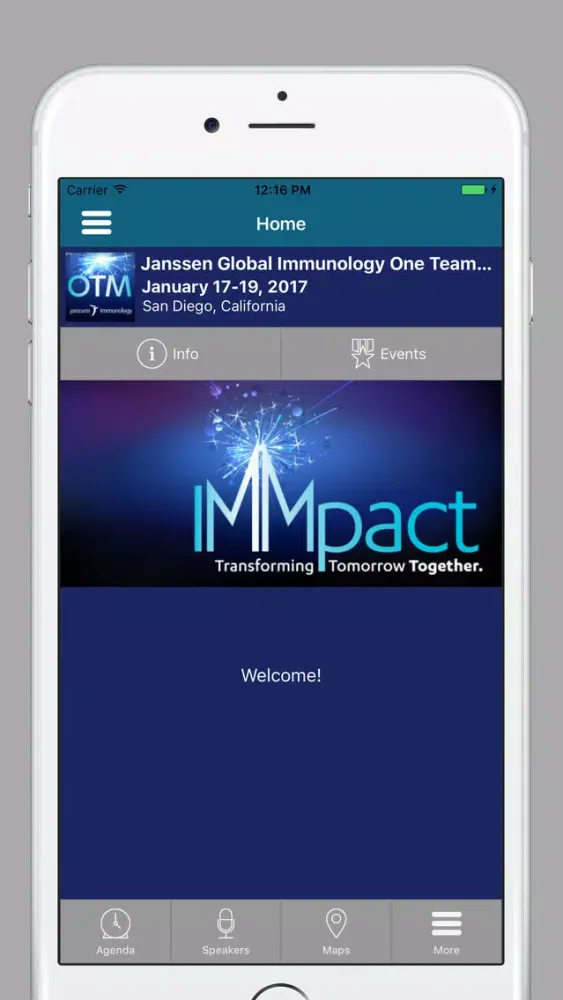 Скриншоты Janssen Global Immunology One Team Meeting 2017