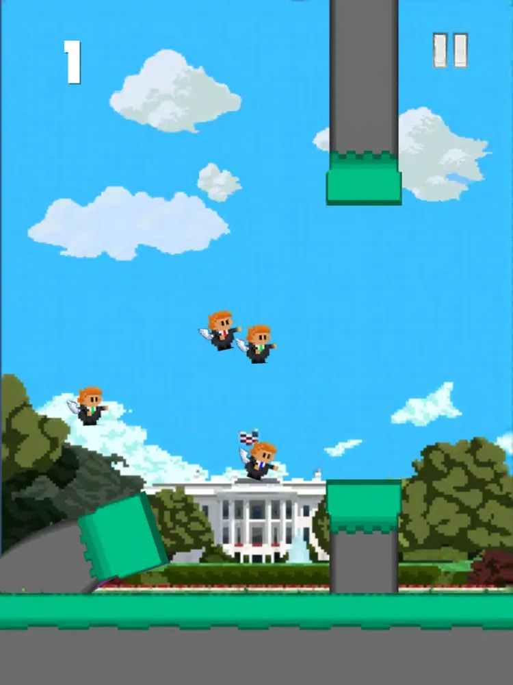 تصاویر Trump Crush and Dump iPad 
