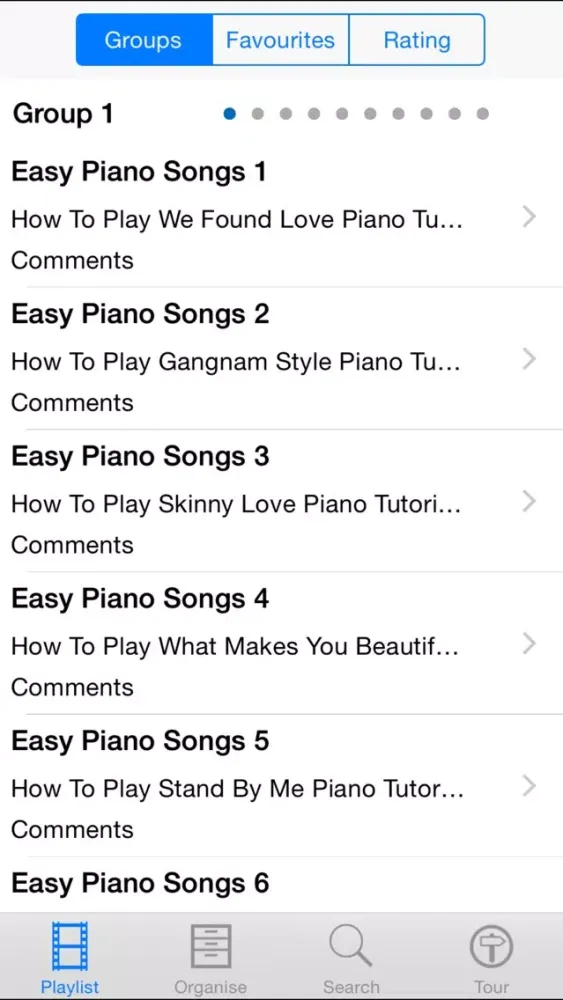 Capturas de pantalla de Easy To Play Piano Songs