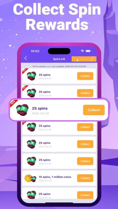 Spin Link - Daily Spins Bonus应用截图