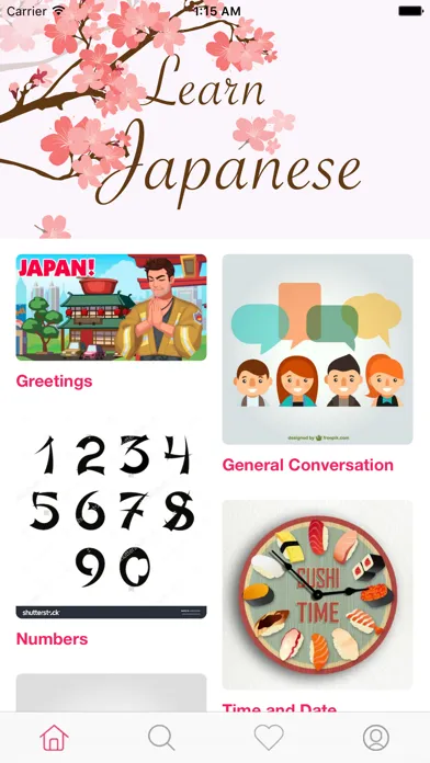 Learn Japanese For Communication سکرین شاٹس