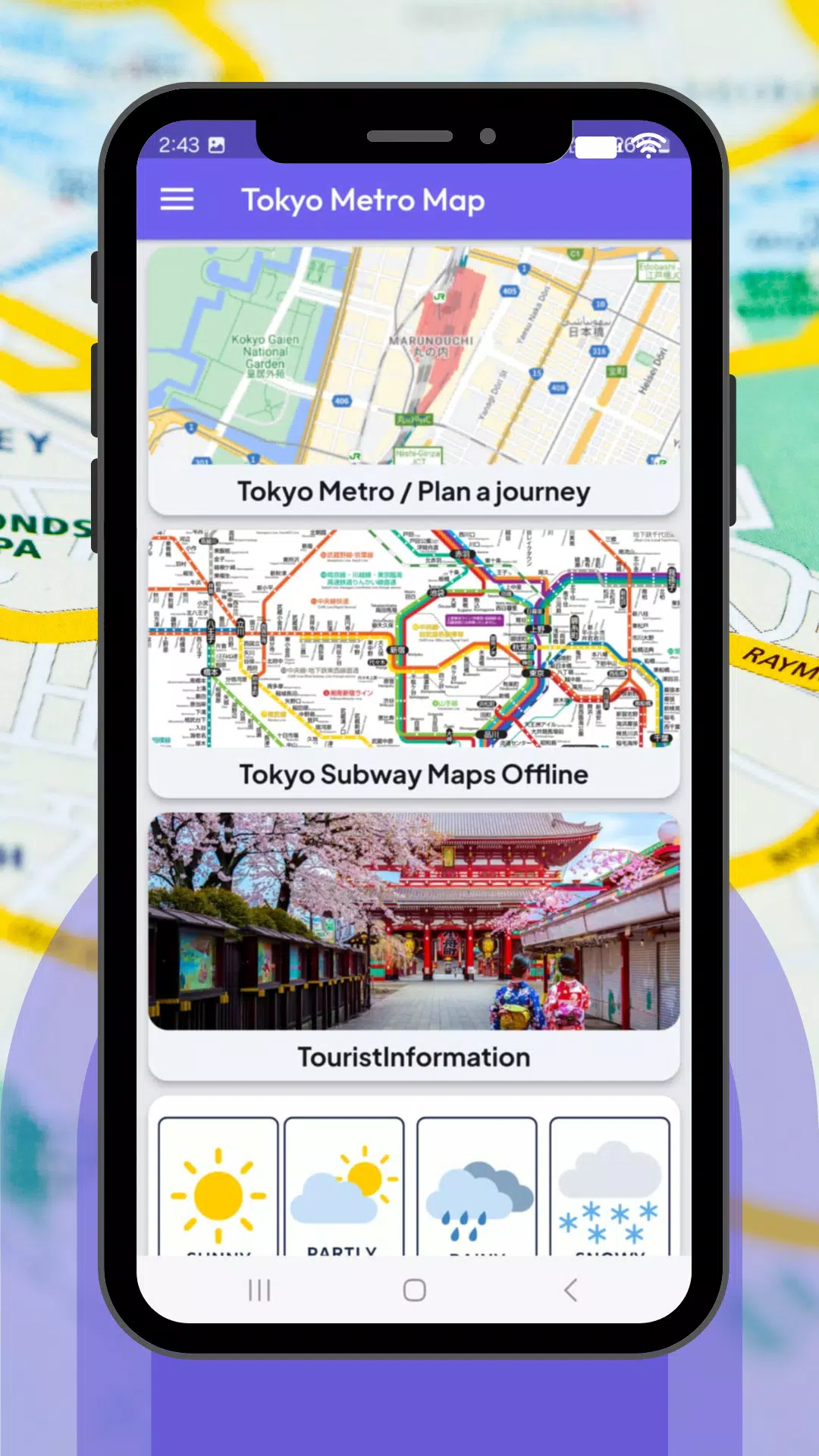 Tokyo Metro Map 2024 Screenshots