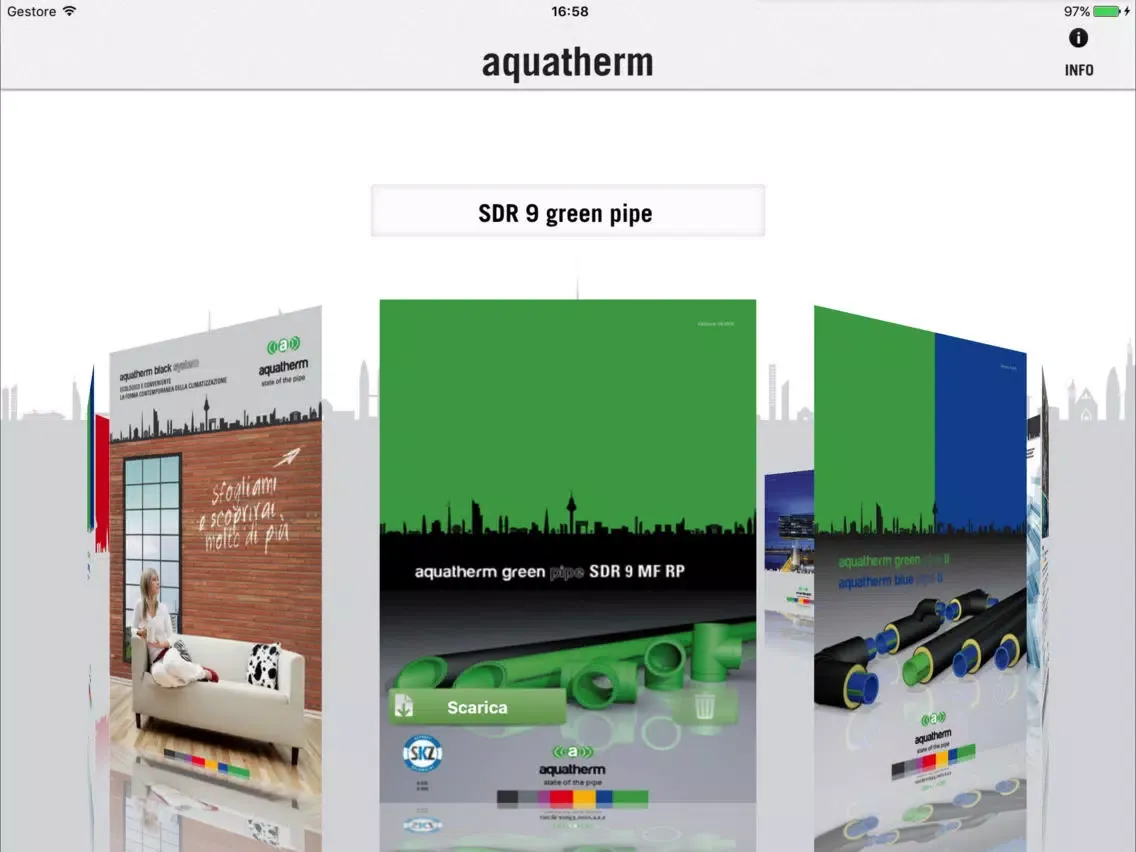 Screenshot di aquatherm iPad 