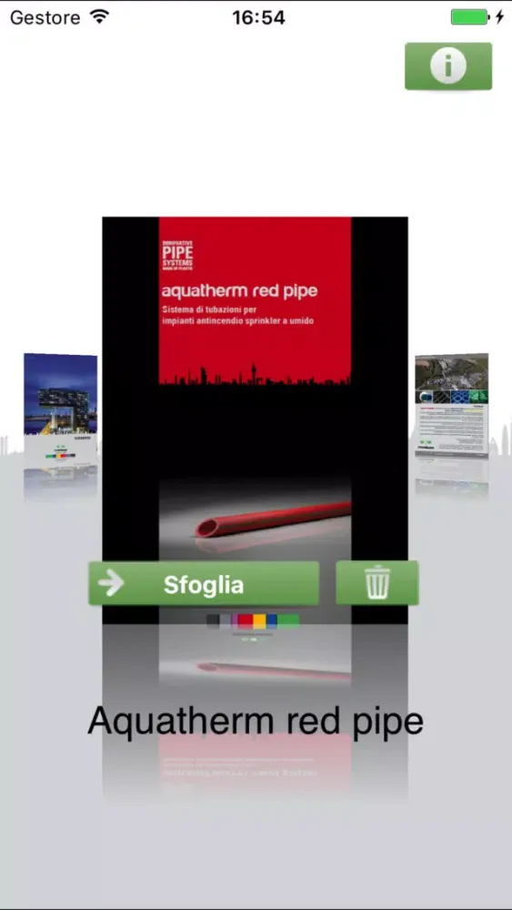 Screenshot di aquatherm
