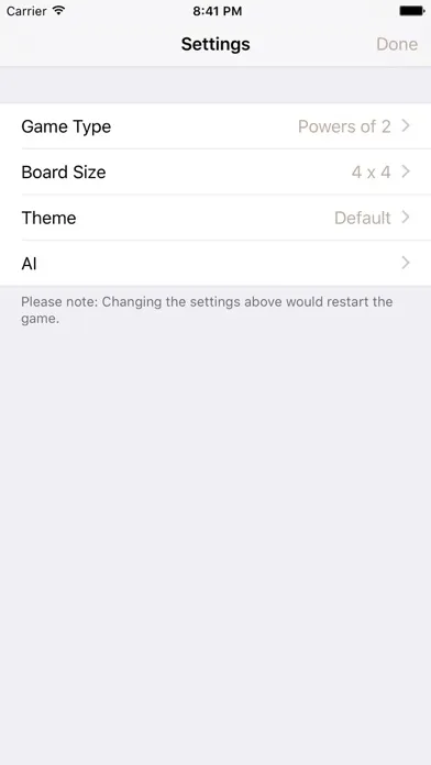 2048 tile number puzzle math game应用截图