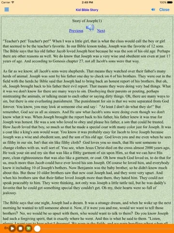Capturas de pantalla de French English Audio Bible iPad 