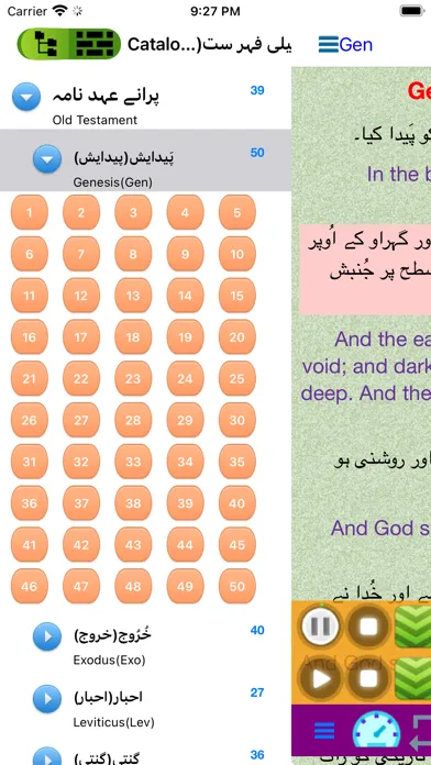 Urdu English Audio Holy Bible Ekran Görüntüleri