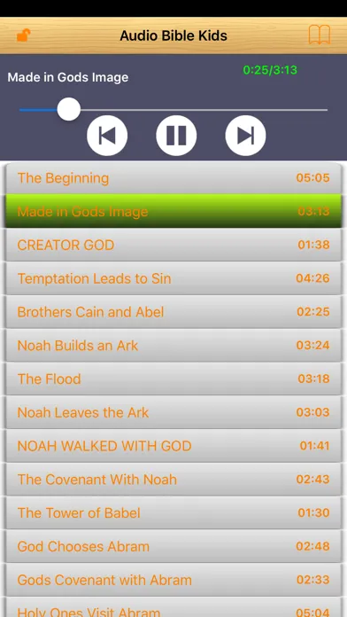 Kids Holy Bible Children Story Audiobooks應用截圖