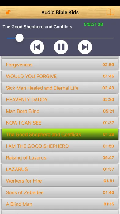 Kids Holy Bible Children Story Audiobooks應用截圖