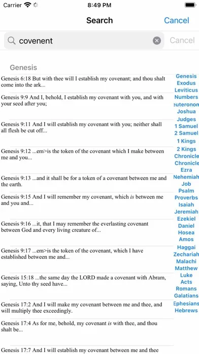 KJV Audio Holy Bible應用截圖