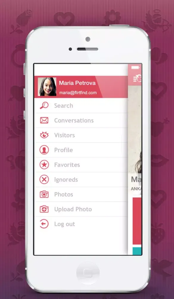 Capturas de tela do FlirtFind: Dating & Chat