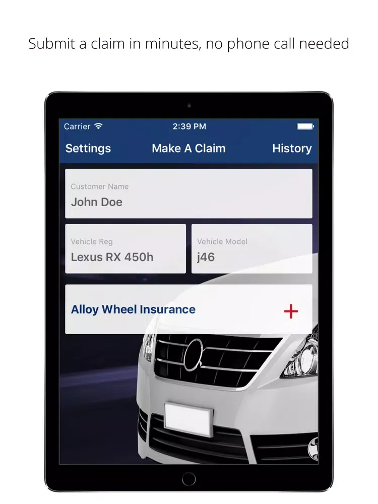 Jardine Alloy Wheel Repair iPad  스크린샷