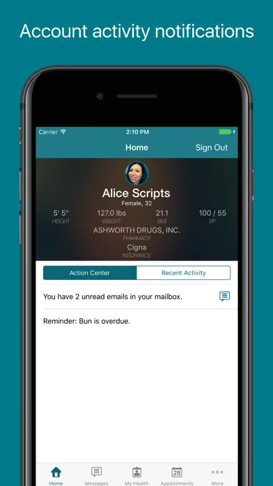 FollowMyHealth® 스크린샷