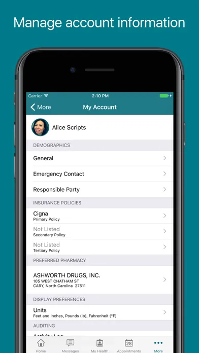 FollowMyHealth® 스크린샷