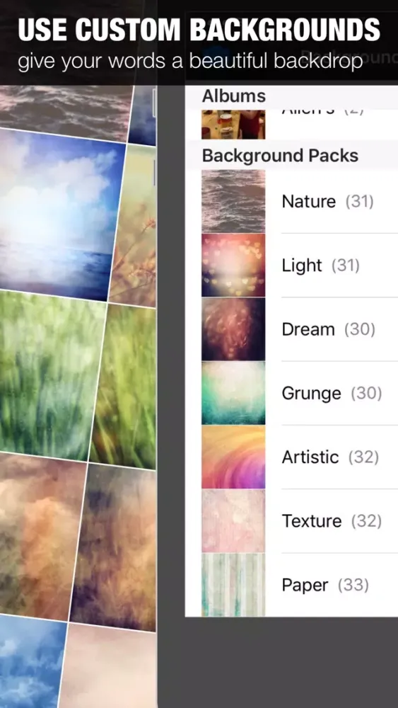 ImageQuote Pro - add text captions to photos Ekran Görüntüleri