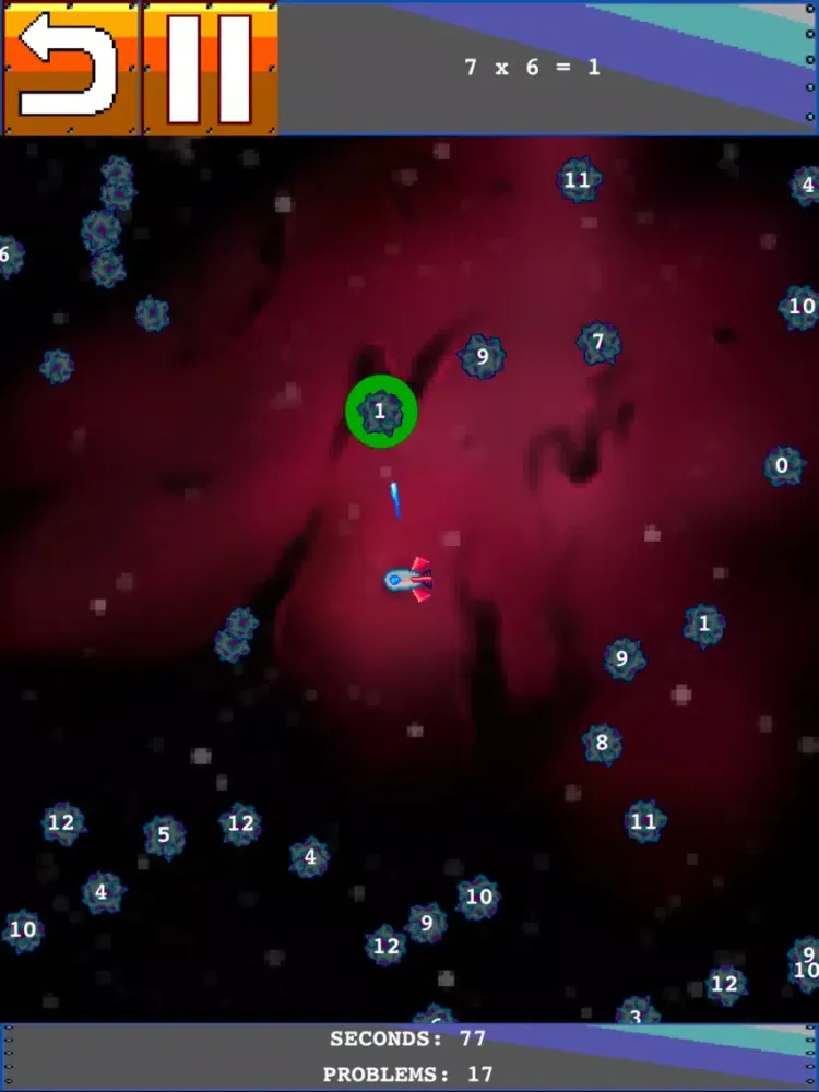 Скриншоты Mathonaut: Academic Asteroids iPad 