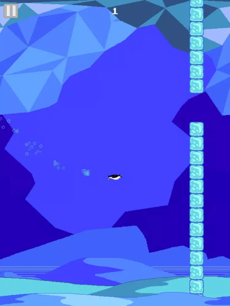 Swim Penguin iPad  سکرین شاٹس