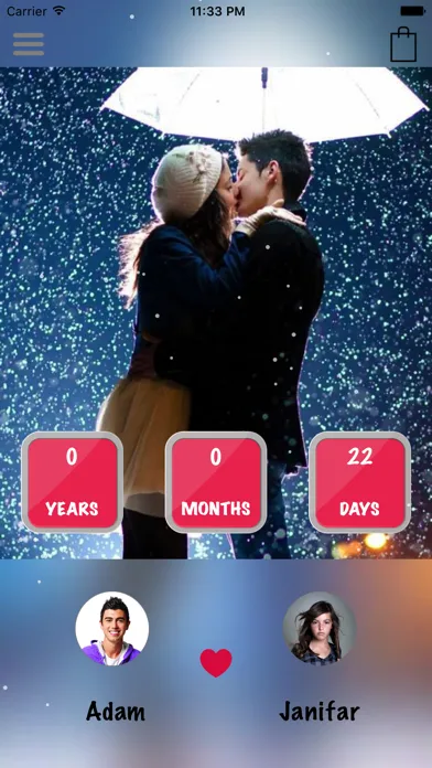 Dreamdays Countdown events Screenshots