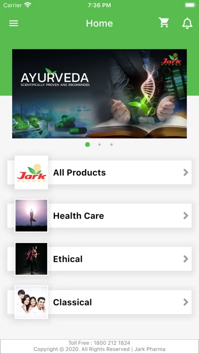 Capturas de pantalla de Jark Pharma