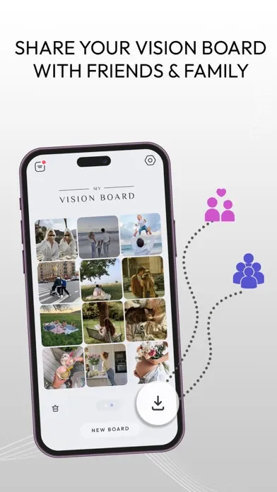 ภาพหน้าจอของ Vision Board: Goal Planner