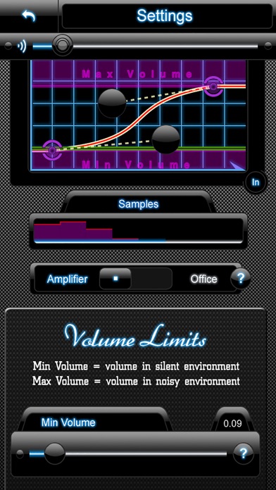 AutoVolume Lite ~ Self Adjusting Volume ~ Detect outside noise and automatically decrease or increase music volume loudness in your headphones Screenshots