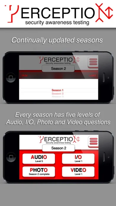 Скриншоты ERCEPTIO - Cross train your brain! Test your perception and security observation skills with real video and audio clips from everyday life.
