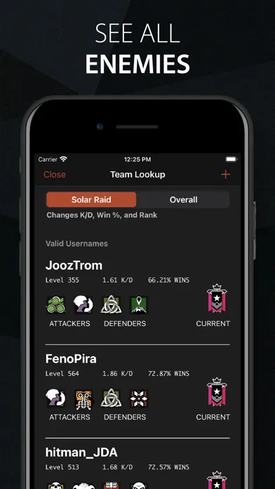 Capturas de pantalla de GameSense Tracker