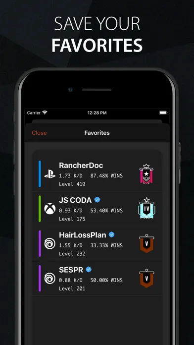 Capturas de pantalla de GameSense Tracker