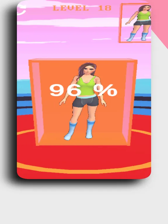Tangkapan layar Doll Runway Designer iPad 