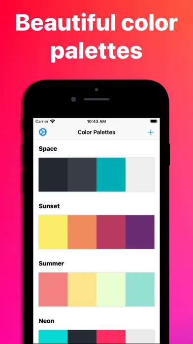 Color Palettes - Find & Create Screenshots