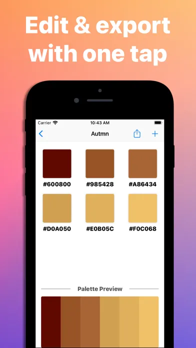 Color Palettes - Find & Create Screenshots