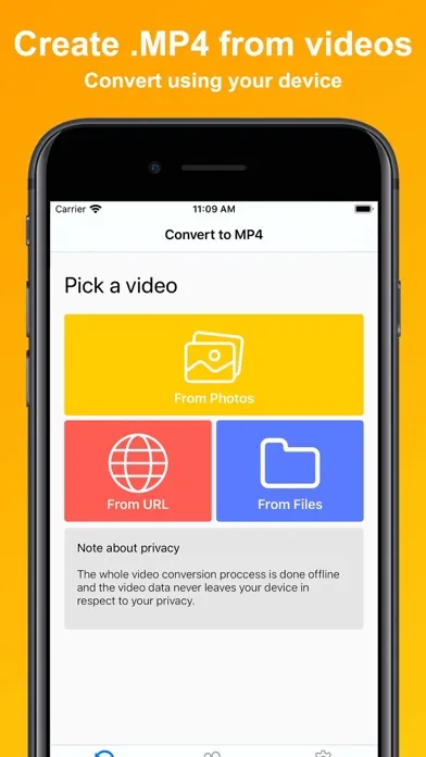 Скриншоты MP4 Maker - Convert to MP4