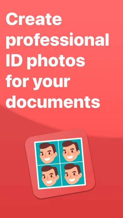 Zrzuty ekranu ID Photo Maker document photos