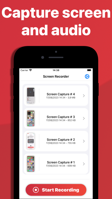 Tangkapan layar Screen Recorder Voice & Video