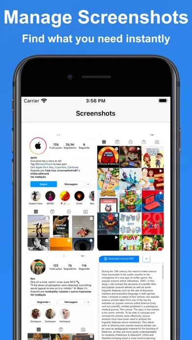 Tangkapan skrin Screenshot Manager - Organizer