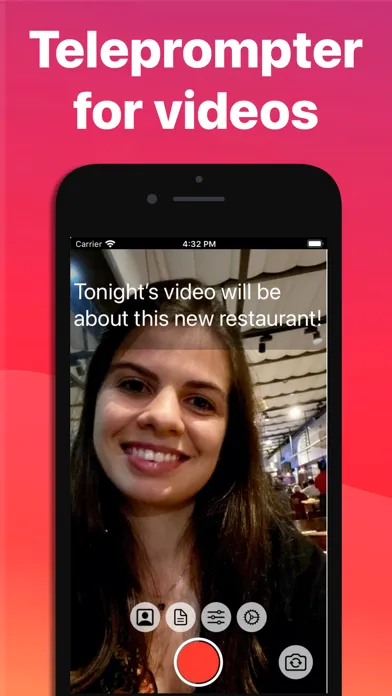Скриншоты Instant Prompter: Teleprompter