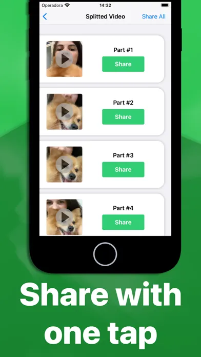 Video Splitter: Longer Stories Ekran Görüntüleri