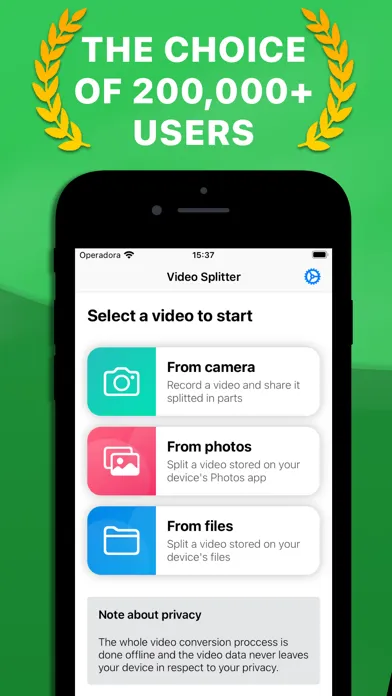 Video Splitter: Longer Stories Ekran Görüntüleri