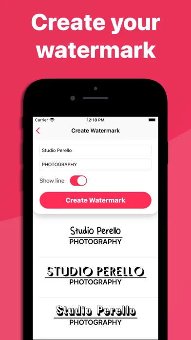 Watermark Maker: Add Copyright 스크린샷