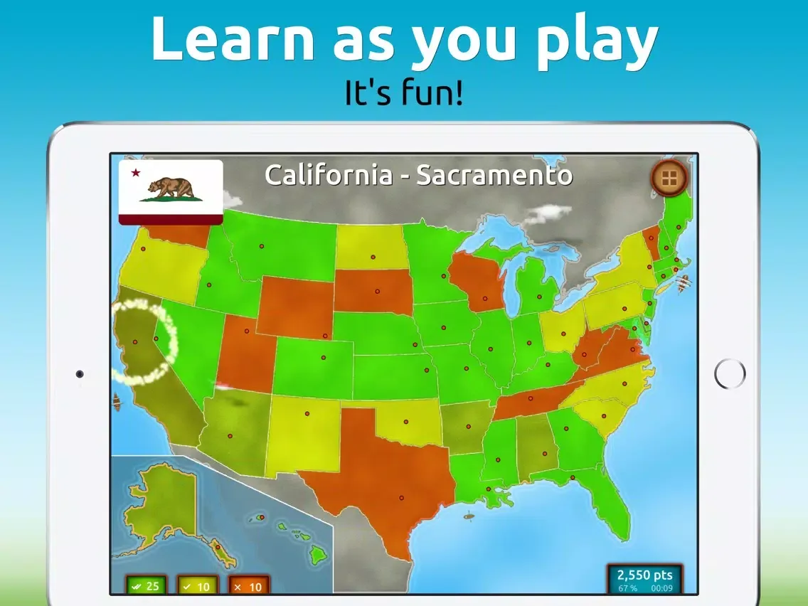 Zrzuty ekranu GeoExpert - USA iPad 
