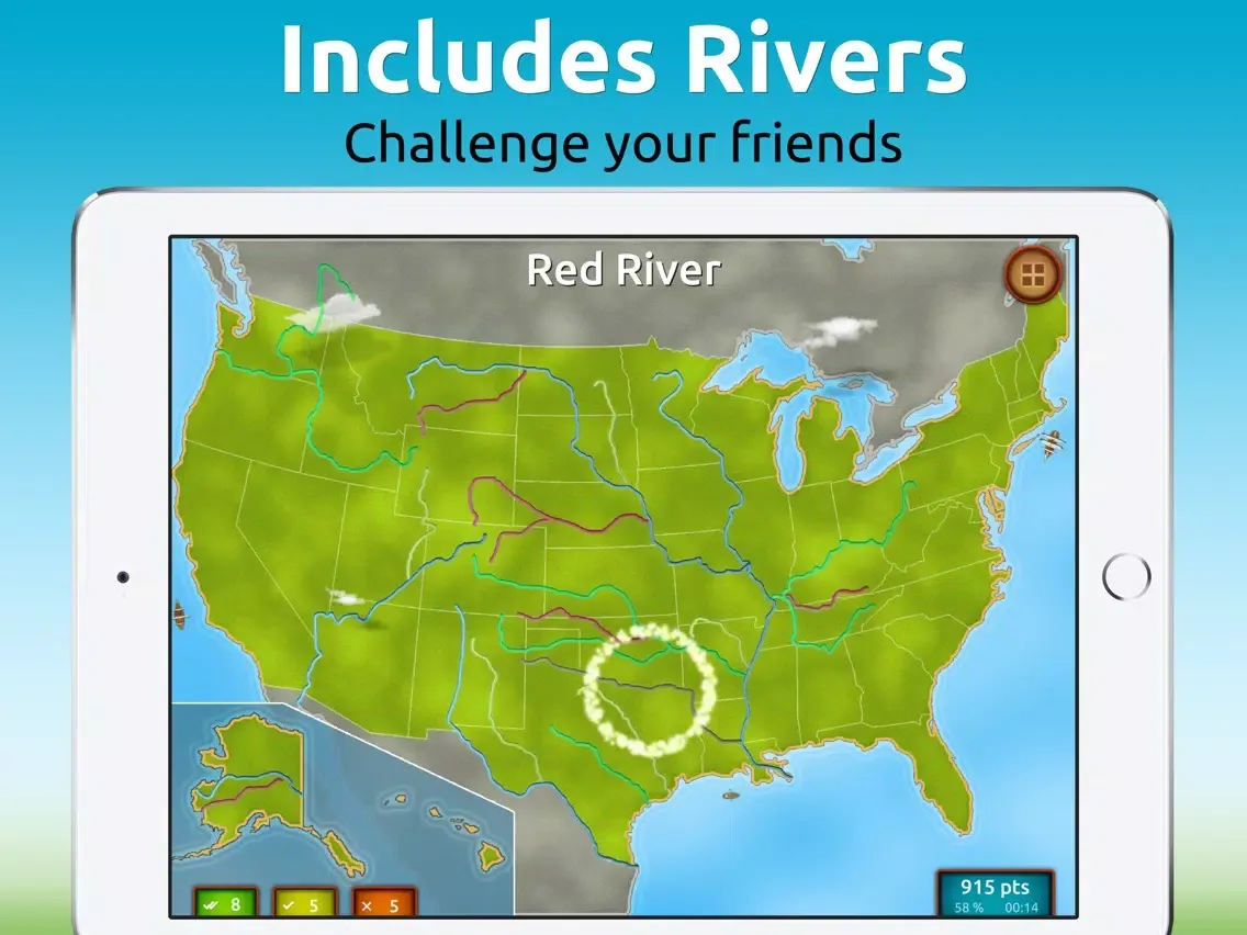 Zrzuty ekranu GeoExpert - USA iPad 