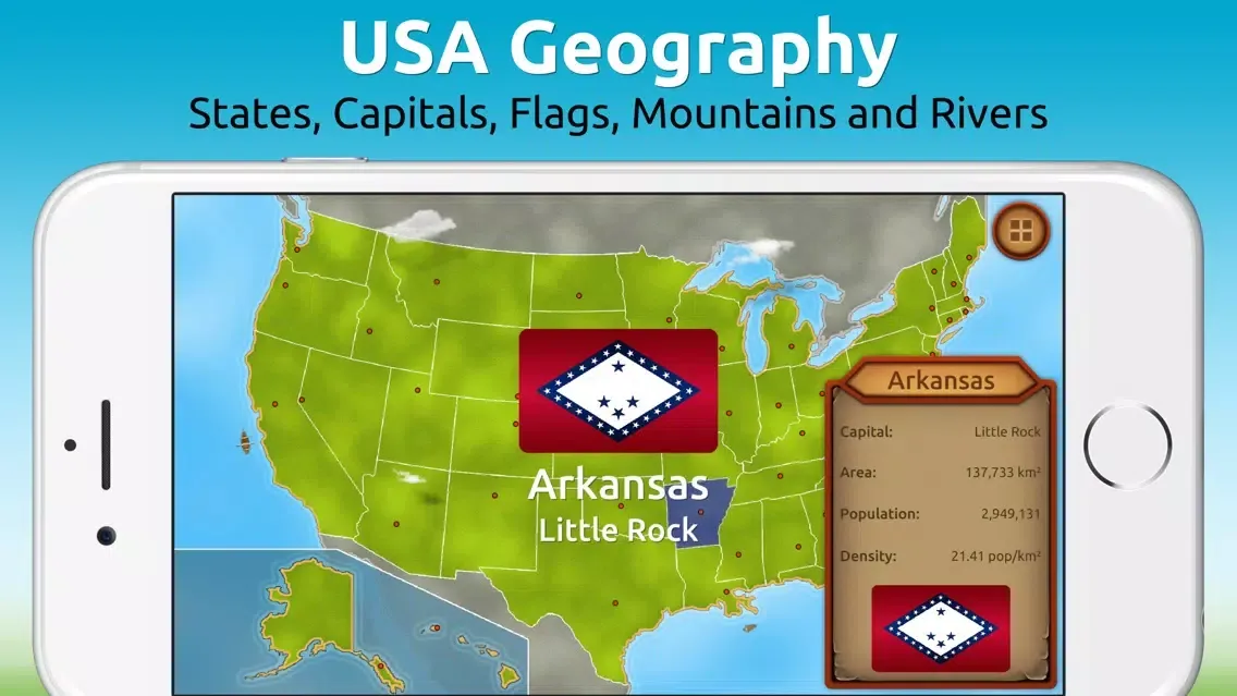 Zrzuty ekranu GeoExpert - USA