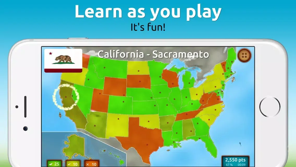 Zrzuty ekranu GeoExpert - USA