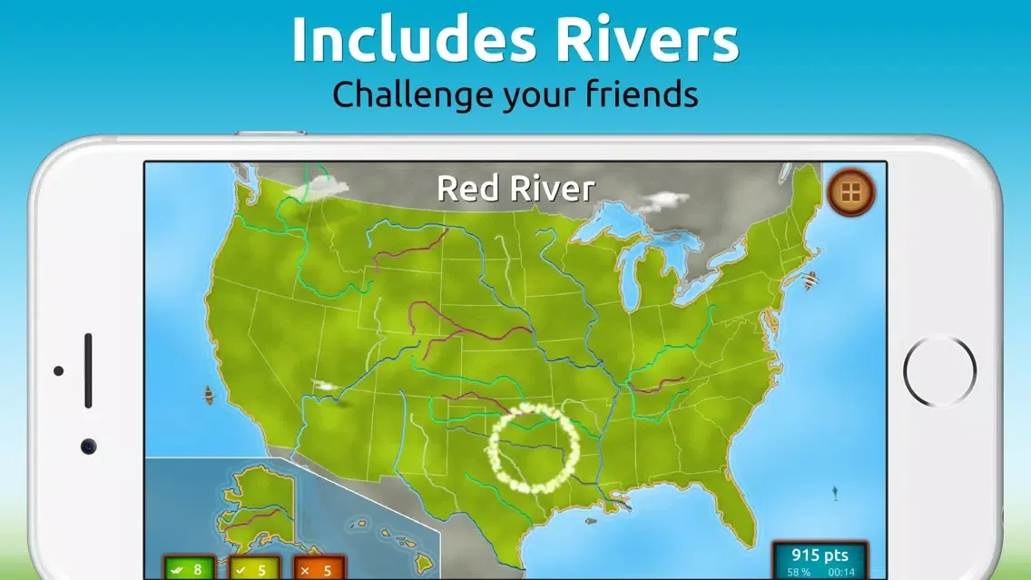 Zrzuty ekranu GeoExpert - USA