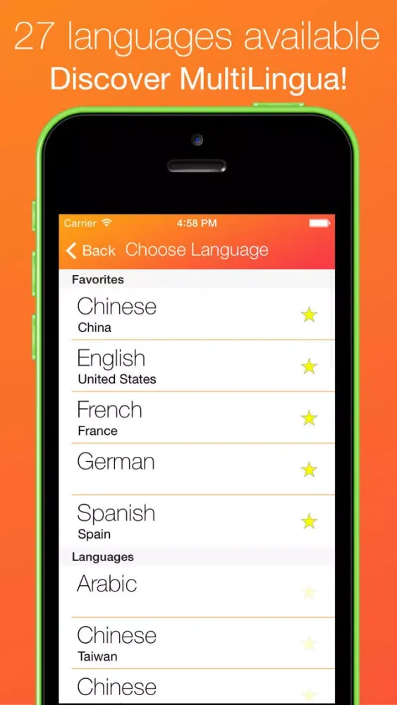 ภาพหน้าจอของ MultiLingua - Pronunciation Tool (Spanish, German, French, Chinese and many other languages)