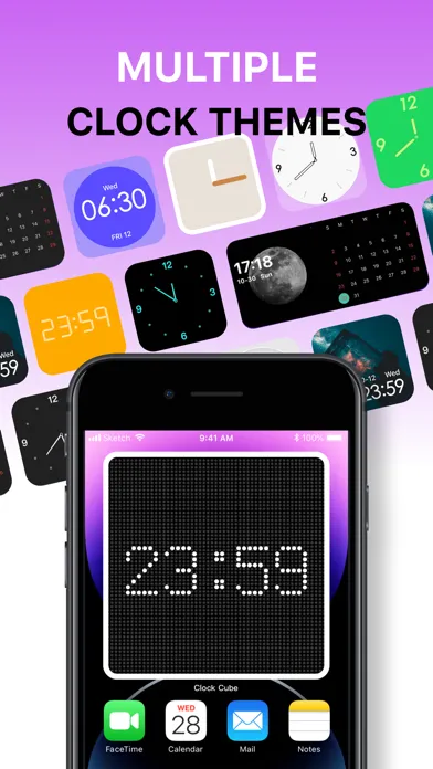 Nightstand Desk Clock & Widget スクリーンショット