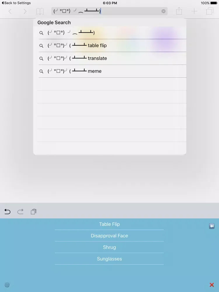 Zrzuty ekranu Emotiboard - An Emoticon Keyboard iPad 