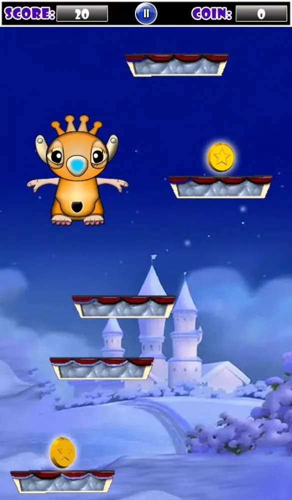 Zrzuty ekranu Jumping On Sky HD LITE