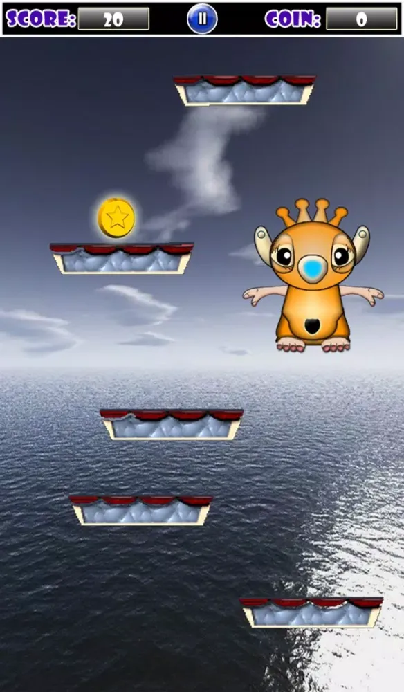 Zrzuty ekranu Jumping On Sky HD LITE